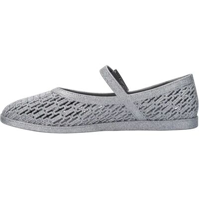 Melissa Ballerines Harper Glitter Glitter Silver EU 39 Femme - Publicité Melissa Ballerines Harper Glitter Glitter Silver EU 39 Femme - Publicité