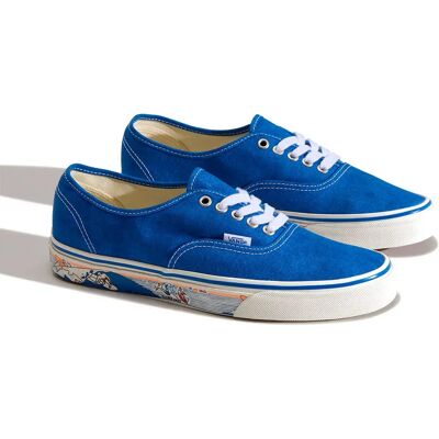 Vans Baskets Authentic Sidewall Print Classic Blue EU 42 Homme,Femme - Publicité Vans Baskets Authentic Sidewall Print Classic Blue EU 42 Homme,Femme - Publicité