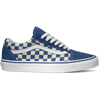 Vans Baskets Old Skool True Blue / White EU 48 Homme,Femme - Publicité Vans Baskets Old Skool True Blue / White EU 48 Homme,Femme - Publicité