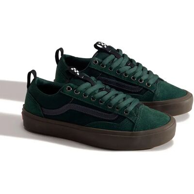 Vans Baskets Skate Old Skool 36 + Green / Gum EU 41 Homme - Publicité Vans Baskets Skate Old Skool 36 + Green / Gum EU 41 Homme - Publicité