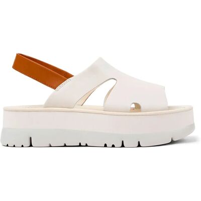 Camper Sandales Oruga Up White Natural EU 37 Femme - Publicité Camper Sandales Oruga Up White Natural EU 37 Femme - Publicité