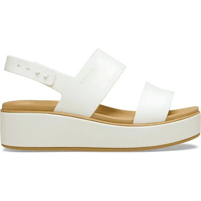 Crocs Sandales Compensées Brooklyn Matte Wrap Low Chalk / Tan EU 37-38 Femme - Publicité Crocs Sandales Compensées Brooklyn Matte Wrap Low Chalk / Tan EU 37-38 Femme - Publicité