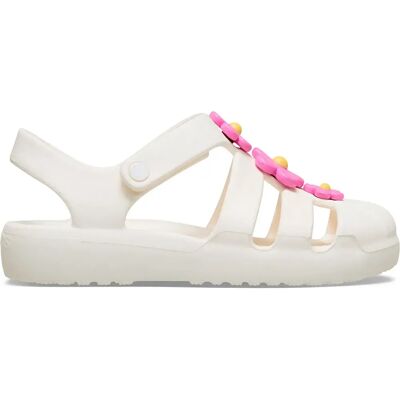 Crocs Sandales Classic Flower Fisherman Chalk EU 24-25 Garçon,Fille - Publicité Crocs Sandales Classic Flower Fisherman Chalk EU 24-25 Garçon,Fille - Publicité