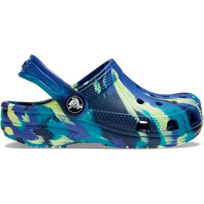 Crocs Sabots Classic Marbled Navy / Turbo Teal EU 32-33 Garçon,Fille - Publicité Crocs Sabots Classic Marbled Navy / Turbo Teal EU 32-33 Garçon,Fille - Publicité