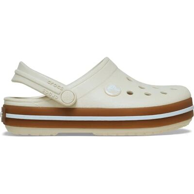 Crocs Sabots Crocband Gum Summit White EU 27-28 Garçon,Fille - Publicité Crocs Sabots Crocband Gum Summit White EU 27-28 Garçon,Fille - Publicité
