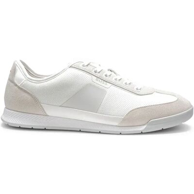 Boss Baskets Nitan 10280114 White EU 46 Homme - Publicité Boss Baskets Nitan 10280114 White EU 46 Homme - Publicité