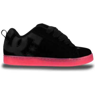 Dc Shoes Baskets Court Graffik Black / Black / Pink EU 42 Femme - Publicité Dc Shoes Baskets Court Graffik Black / Black / Pink EU 42 Femme - Publicité