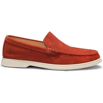 Boss Mocassins Sienne 10247967 01 Rust Copper EU 43 - Publicité Boss Mocassins Sienne 10247967 01 Rust Copper EU 43 - Publicité