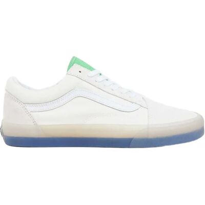Vans Baskets Old Skool White EU 43 Homme - Publicité Vans Baskets Old Skool White EU 43 Homme - Publicité