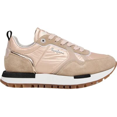 Pepe Jeans Baskets Ari Gala Rose Gold EU 39 Femme - Publicité Pepe Jeans Baskets Ari Gala Rose Gold EU 39 Femme - Publicité