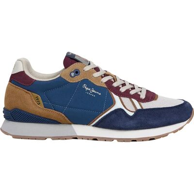 Pepe Jeans Baskets Brit Back Navy EU 42 Homme - Publicité Pepe Jeans Baskets Brit Back Navy EU 42 Homme - Publicité