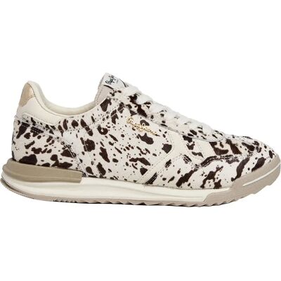Pepe Jeans Baskets Marvin Leo Ecru White EU 41 Femme - Publicité Pepe Jeans Baskets Marvin Leo Ecru White EU 41 Femme - Publicité