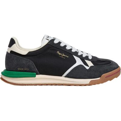 Pepe Jeans Baskets Marvin Road Black EU 44 Homme - Publicité Pepe Jeans Baskets Marvin Road Black EU 44 Homme - Publicité