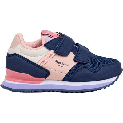 Pepe Jeans Baskets Pour Bébé London Day Navy EU 25 Fille - Publicité Pepe Jeans Baskets Pour Bébé London Day Navy EU 25 Fille - Publicité