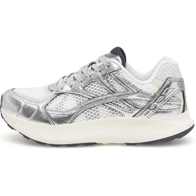 Woden Baskets Freja Metallic Silver EU 40 Femme - Publicité Woden Baskets Freja Metallic Silver EU 40 Femme - Publicité