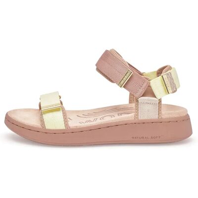 Woden Sandales Line Tricolor Taupe / Multicolor EU 41 Femme - Publicité Woden Sandales Line Tricolor Taupe / Multicolor EU 41 Femme - Publicité
