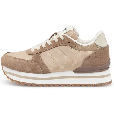 Woden Baskets Ronja Plateau H Coffee Cream EU 40 Femme - Publicité Woden Baskets Ronja Plateau H Coffee Cream EU 40 Femme - Publicité