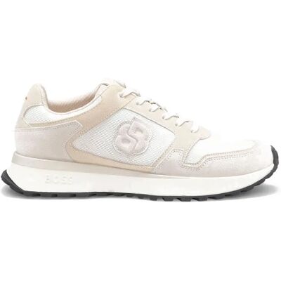 Boss Baskets Jonah 10276752 Open White EU 42 Homme - Publicité Boss Baskets Jonah 10276752 Open White EU 42 Homme - Publicité