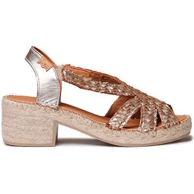 Toni Pons Sandales à Talons Doris Platinum EU 39 Femme - Publicité Toni Pons Sandales à Talons Doris Platinum EU 39 Femme - Publicité