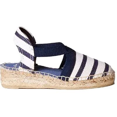 Toni Pons Espadrilles Edita-br Ecru / Navy EU 31 Fille - Publicité Toni Pons Espadrilles Edita-br Ecru / Navy EU 31 Fille - Publicité