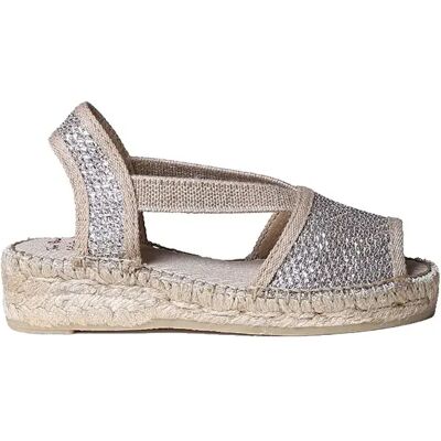 Toni Pons Espadrilles Eli-s Platinum EU 26 Fille - Publicité Toni Pons Espadrilles Eli-s Platinum EU 26 Fille - Publicité