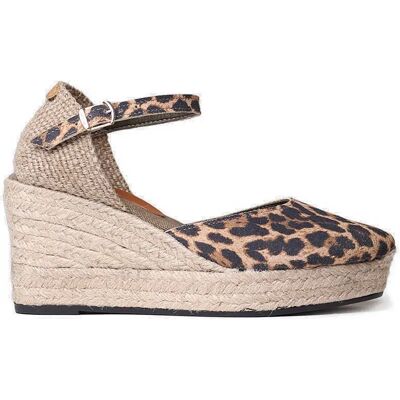 Toni Pons Espadrilles Compensées Lagos Leopard EU 41 Femme - Publicité Toni Pons Espadrilles Compensées Lagos Leopard EU 41 Femme - Publicité