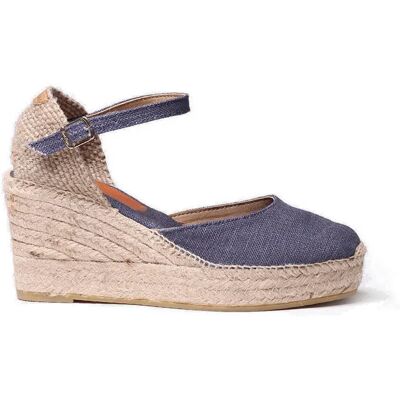Toni Pons Espadrilles Compensées Laia-nt Navy EU 39 Femme - Publicité Toni Pons Espadrilles Compensées Laia-nt Navy EU 39 Femme - Publicité