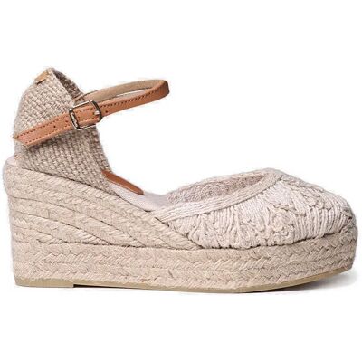 Toni Pons Espadrilles Compensées Lovina Natural EU 42 Femme - Publicité Toni Pons Espadrilles Compensées Lovina Natural EU 42 Femme - Publicité