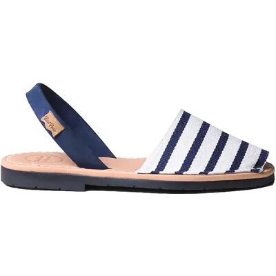 Toni Pons Sandales Menorquines Mao-br Ecru / Navy EU 36 Femme - Publicité Toni Pons Sandales Menorquines Mao-br Ecru / Navy EU 36 Femme - Publicité