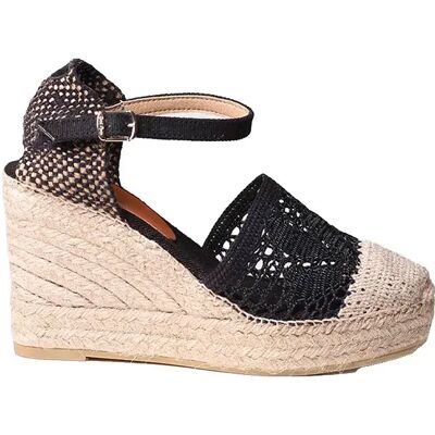 Toni Pons Espadrilles Compensées Mariona Black EU 37 Femme - Publicité Toni Pons Espadrilles Compensées Mariona Black EU 37 Femme - Publicité