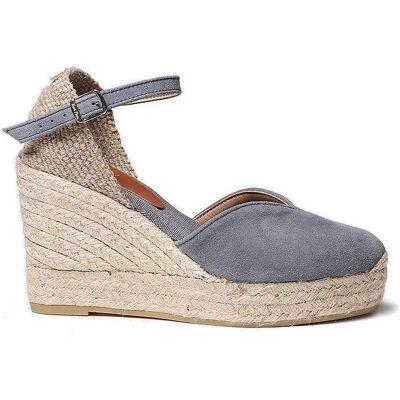 Toni Pons Espadrilles Compensées Mirta-a Grey EU 42 Femme - Publicité Toni Pons Espadrilles Compensées Mirta-a Grey EU 42 Femme - Publicité