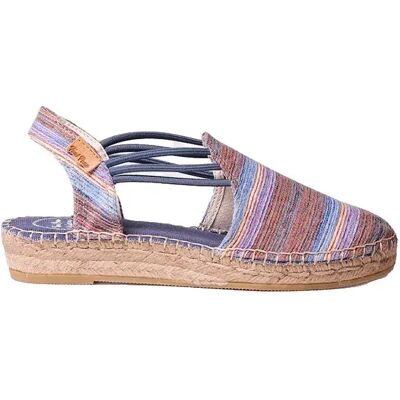 Toni Pons Espadrilles Compensées Noa-hv Blue EU 44 Femme - Publicité Toni Pons Espadrilles Compensées Noa-hv Blue EU 44 Femme - Publicité