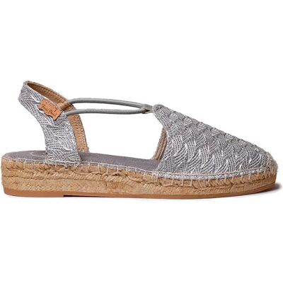Toni Pons Espadrilles Nerea-cg Silver EU 40 Femme - Publicité Toni Pons Espadrilles Nerea-cg Silver EU 40 Femme - Publicité