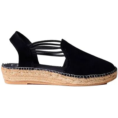 Toni Pons Espadrilles Compensées Nuria Black EU 36 Femme - Publicité Toni Pons Espadrilles Compensées Nuria Black EU 36 Femme - Publicité