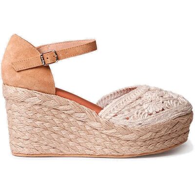 Toni Pons Espadrilles Compensées Rebeca Ecru EU 41 Femme - Publicité Toni Pons Espadrilles Compensées Rebeca Ecru EU 41 Femme - Publicité