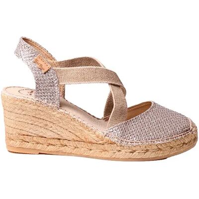 Toni Pons Espadrilles Compensées Saba-s Platinum EU 38 Femme - Publicité Toni Pons Espadrilles Compensées Saba-s Platinum EU 38 Femme - Publicité