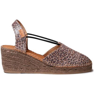 Toni Pons Espadrilles Compensées Telma-le Leopard EU 38 Femme - Publicité Toni Pons Espadrilles Compensées Telma-le Leopard EU 38 Femme - Publicité