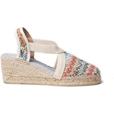 Toni Pons Espadrilles Compensées Terra-hk Multicolor EU 35 Femme - Publicité Toni Pons Espadrilles Compensées Terra-hk Multicolor EU 35 Femme - Publicité