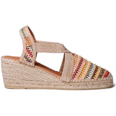 Toni Pons Espadrilles Compensées Terra-nm Multicolor EU 36 Femme - Publicité Toni Pons Espadrilles Compensées Terra-nm Multicolor EU 36 Femme - Publicité