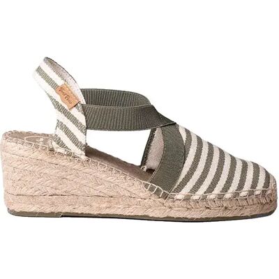 Toni Pons Espadrilles Compensées Terra-dd Khaki EU 35 Femme - Publicité Toni Pons Espadrilles Compensées Terra-dd Khaki EU 35 Femme - Publicité