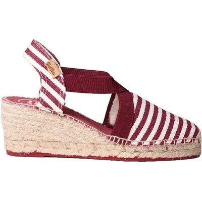 Toni Pons Espadrilles Compensées Terra-dd Wine EU 42 Femme - Publicité Toni Pons Espadrilles Compensées Terra-dd Wine EU 42 Femme - Publicité