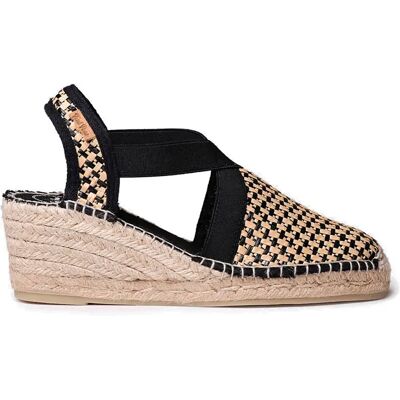 Toni Pons Espadrilles Compensées Terra-et Black EU 35 Femme - Publicité Toni Pons Espadrilles Compensées Terra-et Black EU 35 Femme - Publicité