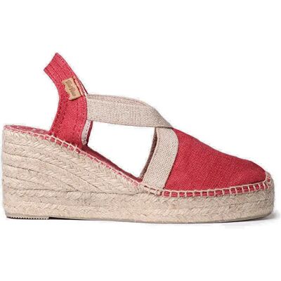 Toni Pons Espadrilles Compensées Toda-nt Red EU 41 Femme - Publicité Toni Pons Espadrilles Compensées Toda-nt Red EU 41 Femme - Publicité