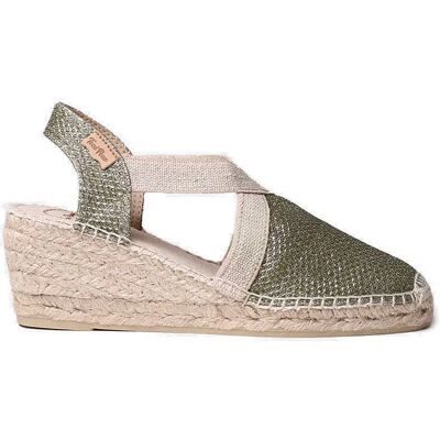 Toni Pons Espadrilles Compensées Triton Olive EU 40 Femme - Publicité Toni Pons Espadrilles Compensées Triton Olive EU 40 Femme - Publicité