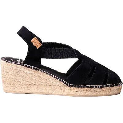 Toni Pons Espadrilles Compensées Trapa Black EU 36 Femme - Publicité Toni Pons Espadrilles Compensées Trapa Black EU 36 Femme - Publicité