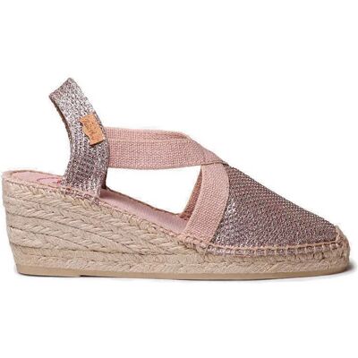 Toni Pons Espadrilles Compensées Triton Nude EU 44 Femme - Publicité Toni Pons Espadrilles Compensées Triton Nude EU 44 Femme - Publicité