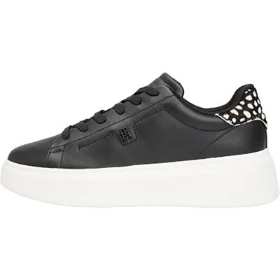 Tommy Hilfiger Baskets Fw0fw09023 Black / Animal Print EU 40 Femme - Publicité Tommy Hilfiger Baskets Fw0fw09023 Black / Animal Print EU 40 Femme - Publicité