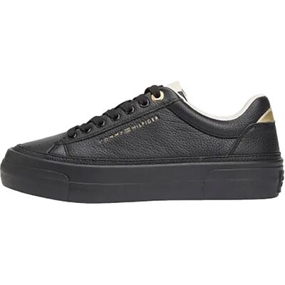Tommy Hilfiger Baskets Fw0fw09018 Black EU 40 Femme - Publicité Tommy Hilfiger Baskets Fw0fw09018 Black EU 40 Femme - Publicité