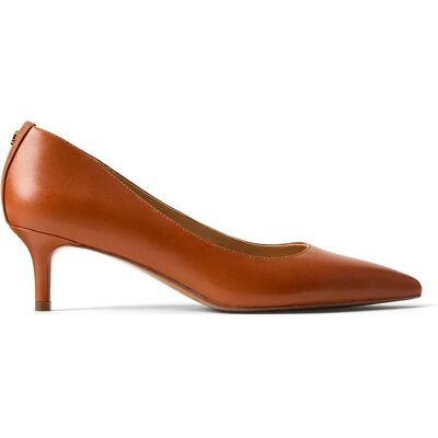 Lauren-ftw Escarpins Adrienne Leather Lauren Tan EU 35 1/2 Femme - Publicité Lauren-ftw Escarpins Adrienne Leather Lauren Tan EU 35 1/2 Femme - Publicité