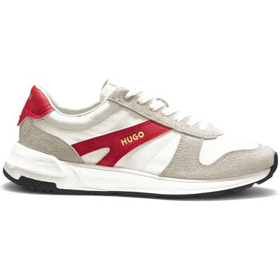 Hugo Baskets Go3 10281897 Open White EU 45 Homme - Publicité Hugo Baskets Go3 10281897 Open White EU 45 Homme - Publicité